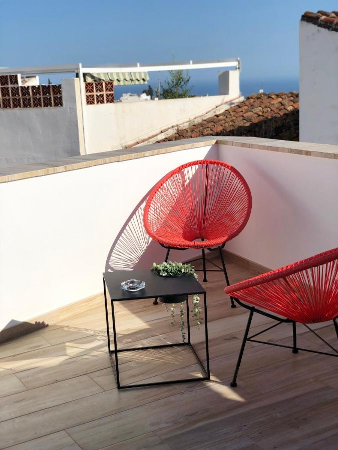 Cerezo'S House - Terrace & Jacuzzi Villa Frigiliana Dış mekan fotoğraf